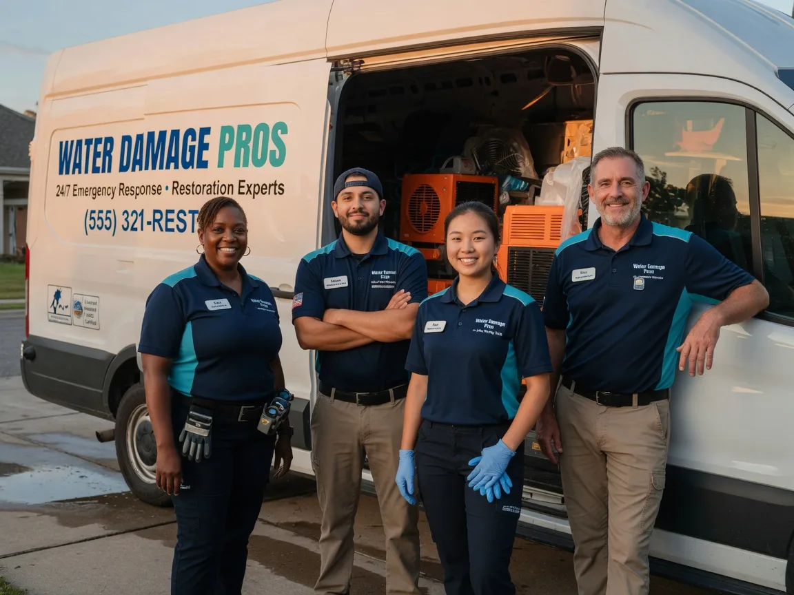 Water Damage Restoration company in Damon, TX