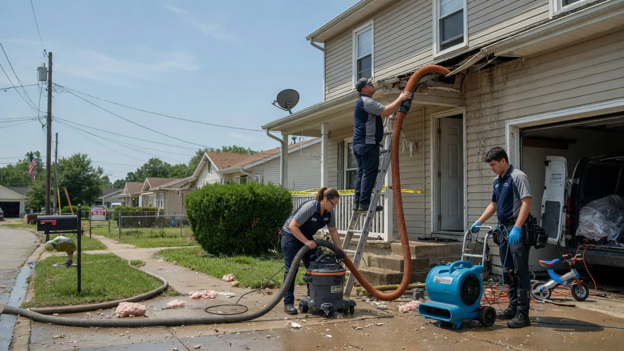 Water Damage Restoration in Damon, TX near me